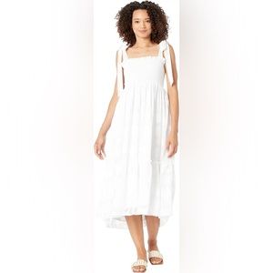 NWOT Lilly Pulitzer Rivera Midi Dress in white sz XL